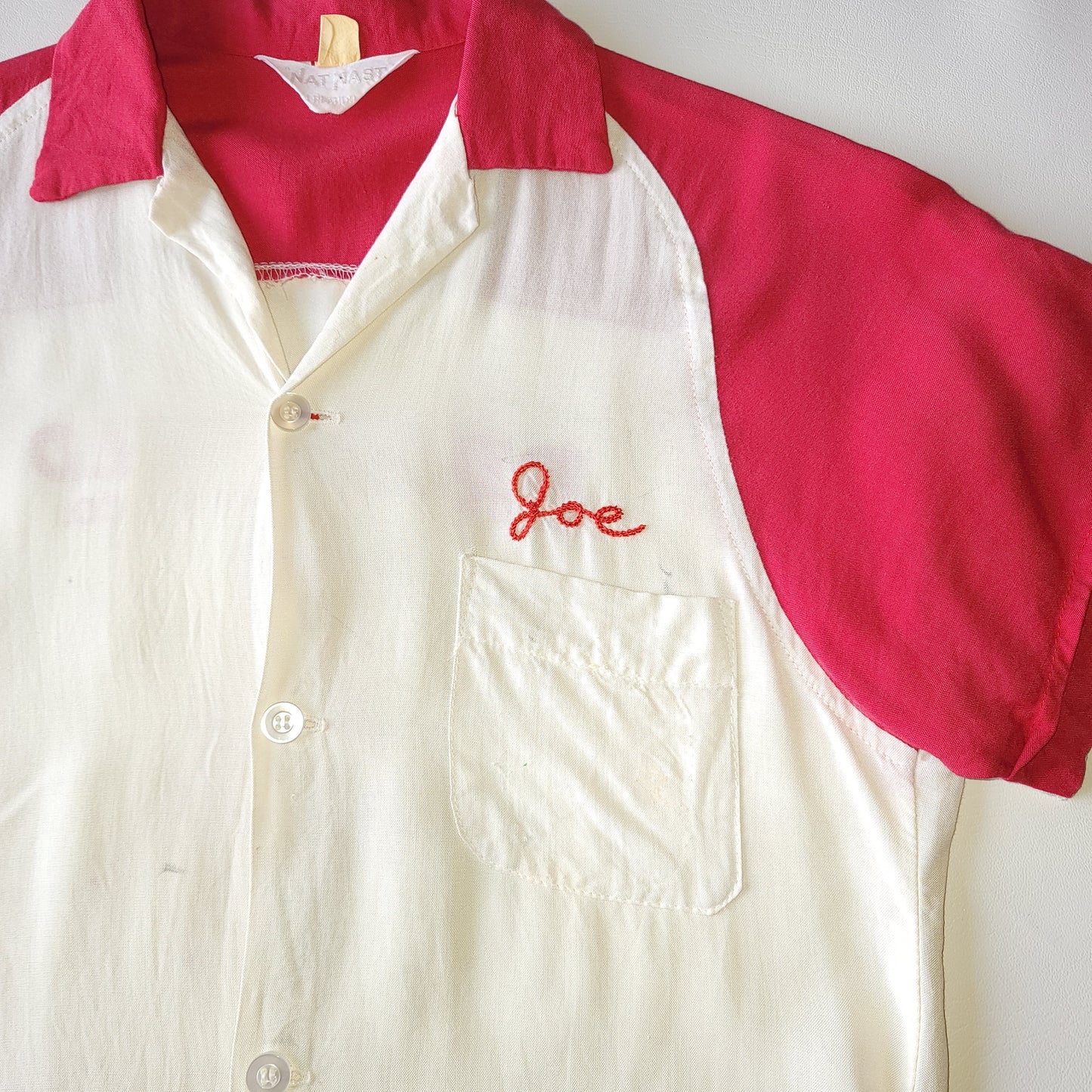 60s XS Rayon Bowling Shirt
