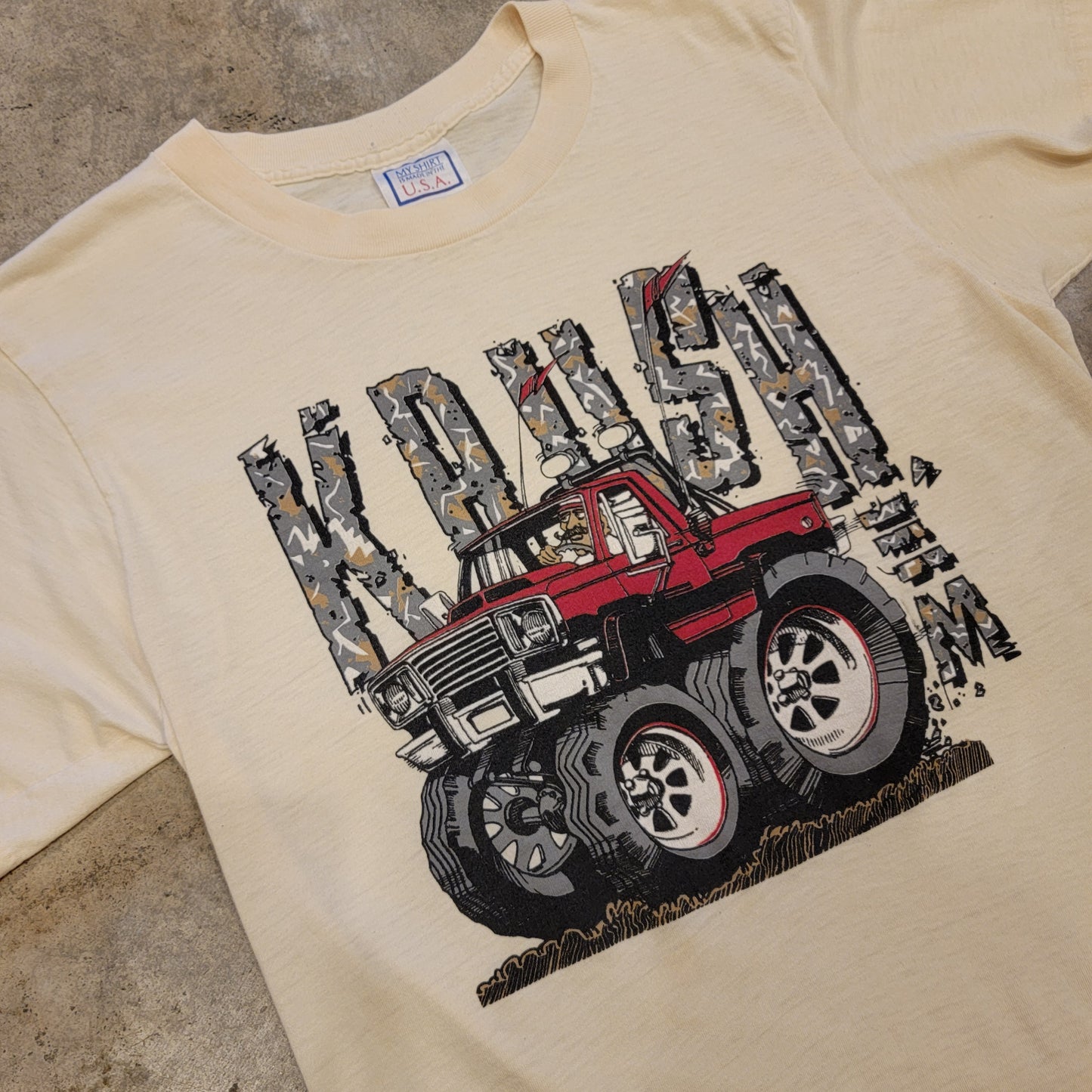 80s 'Krush 'em' 4x4 T-shirt