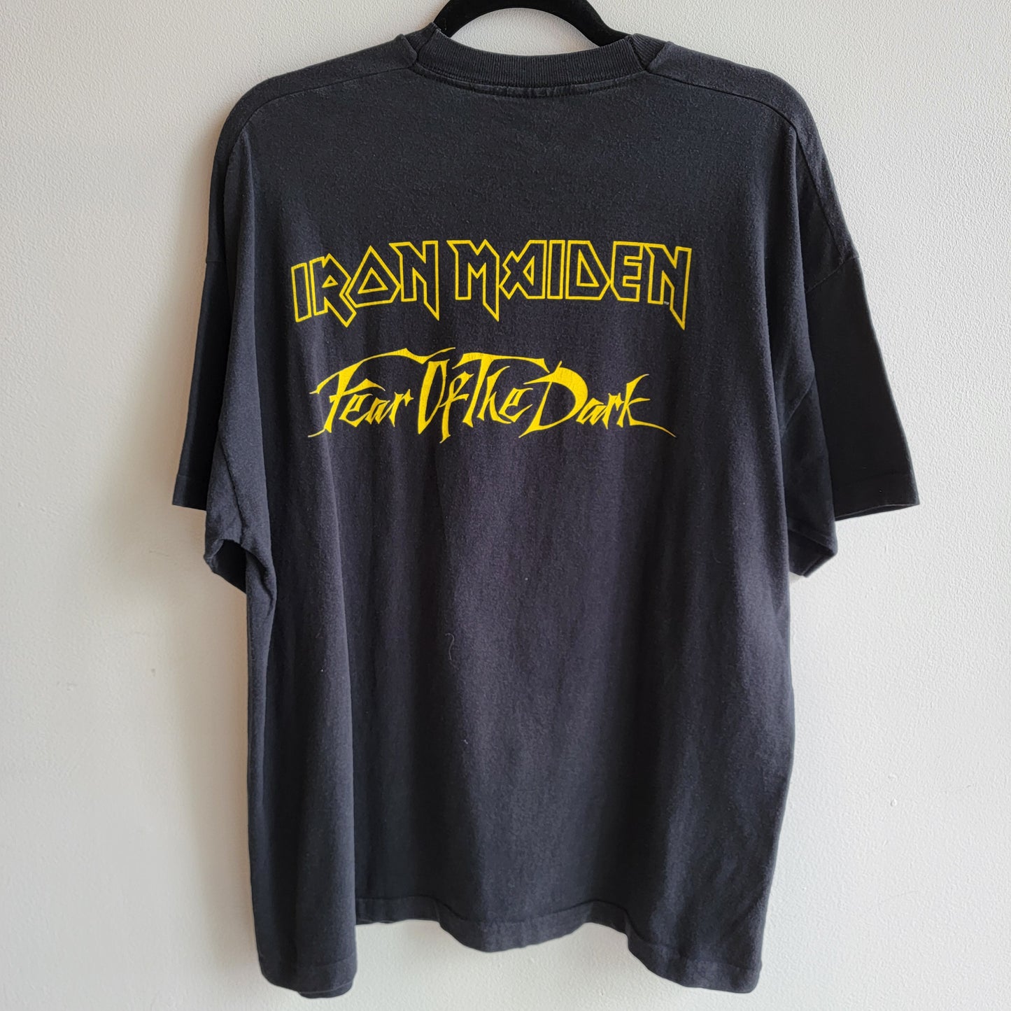 Vintage 1992 Iron Maiden Fear of The Dark Shirt | XL