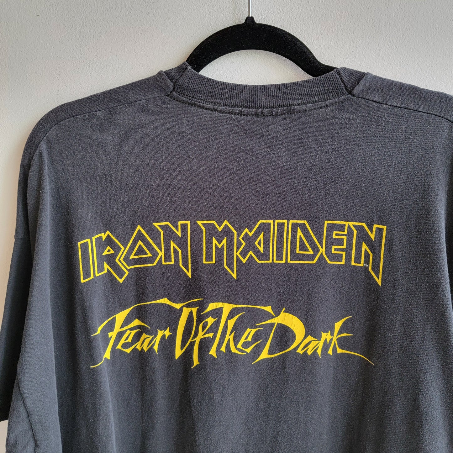 Vintage 1992 Iron Maiden Fear of The Dark Shirt | XL