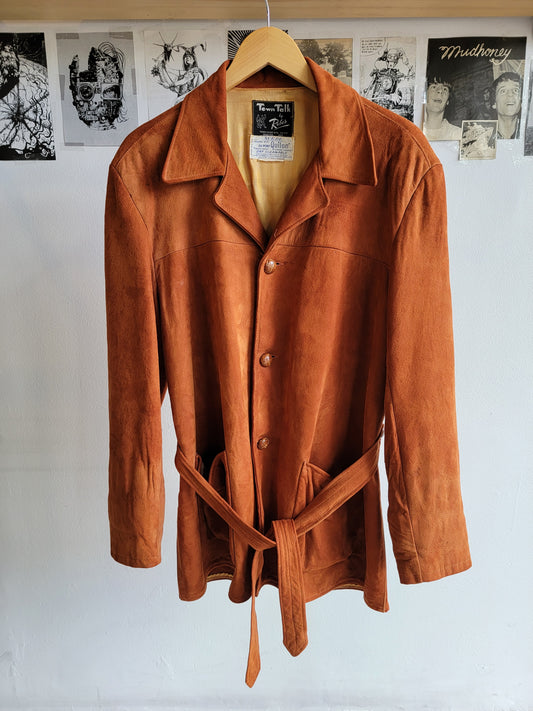 1950s Suede Jacket - Large