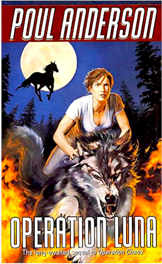 Anderson, Poul - Operation Luna (Hardcover)(First Edition)(VG-FN)