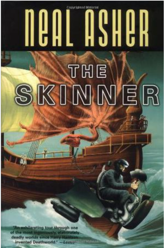Asher, Neal - The Skinner (Hardcover)(First Edition)(G-VG)