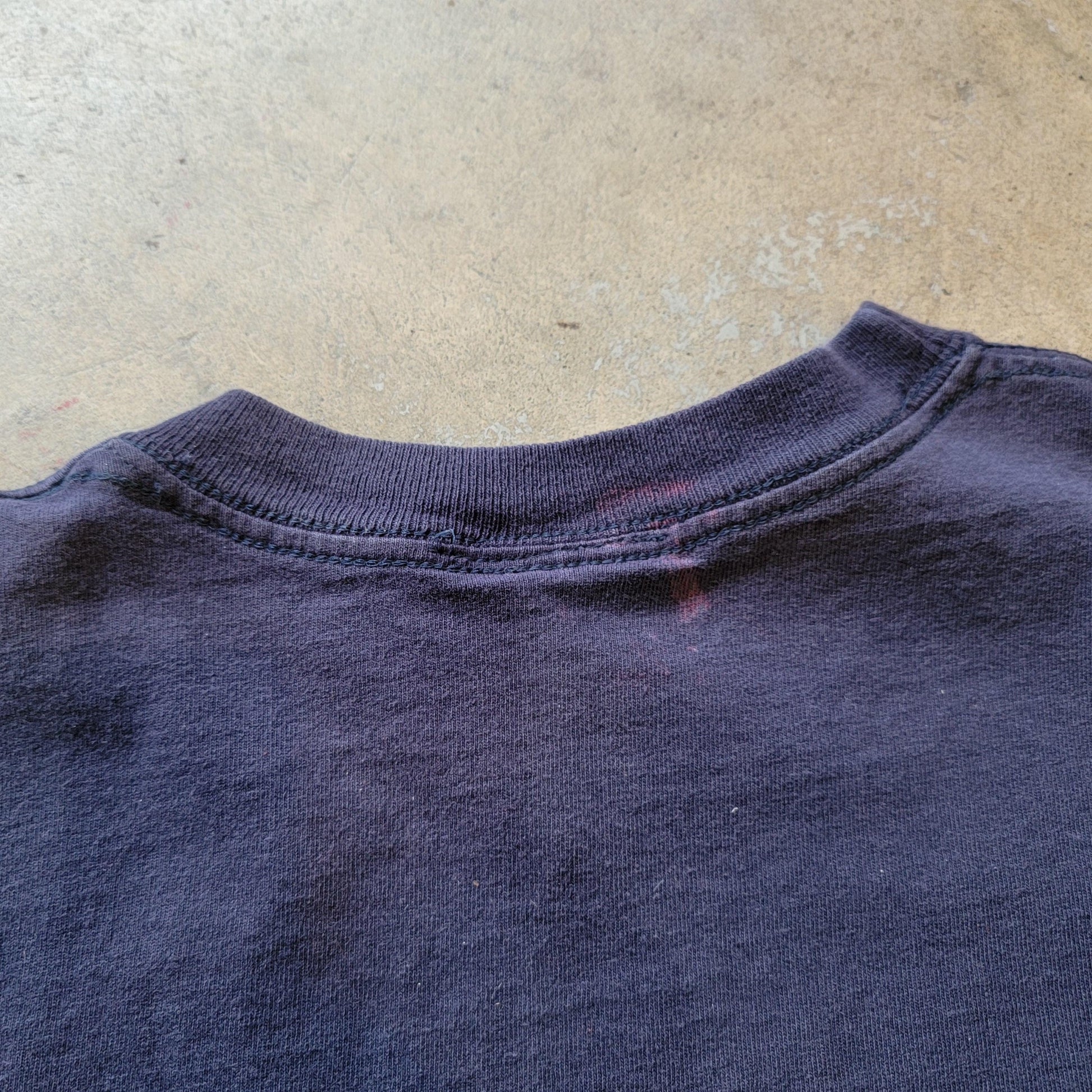 Vintage 90s Hook-ups T-shirt | Charlie's Angels | Size M | Navy Blue