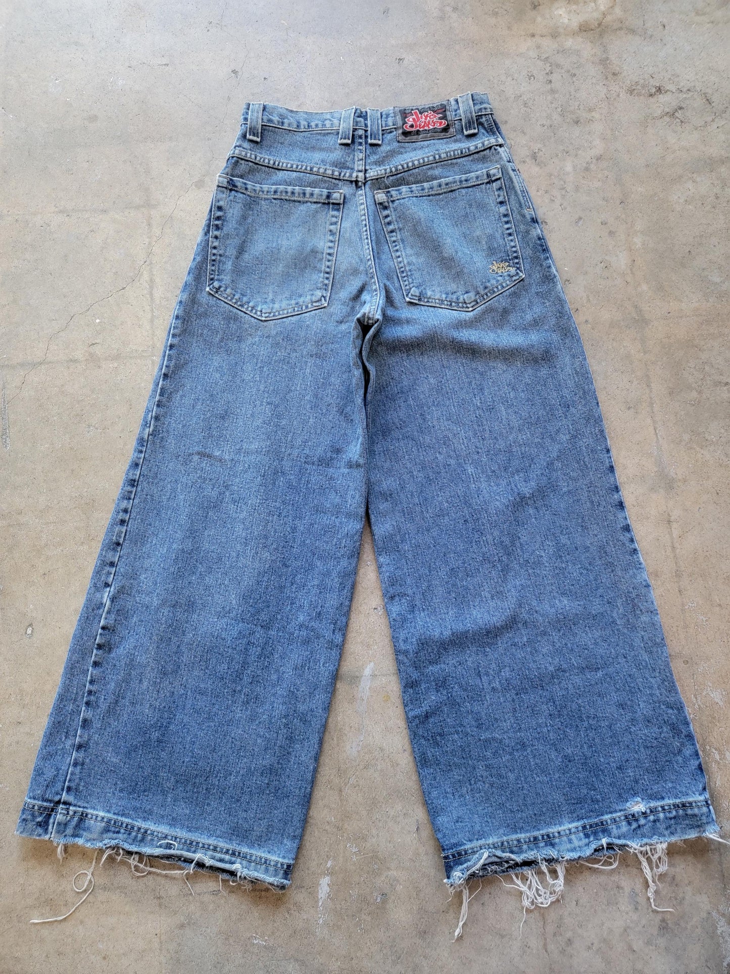 Vintage 90s Jnco Jeans | Funky Basics | Size '30' fits 29" | Wide Leg | made in USA