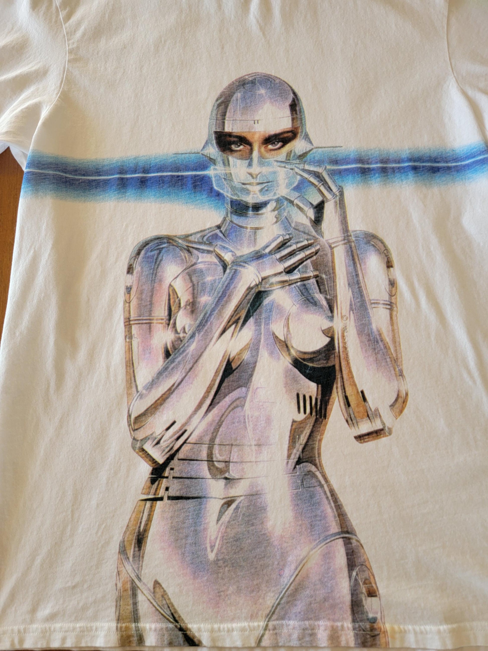 2009 Hajime Sorayama Sexy Robot T-Shirt | Medium to Large | Japanese Art | Sixpack France | Limited Edition | Super Rare | High Quality