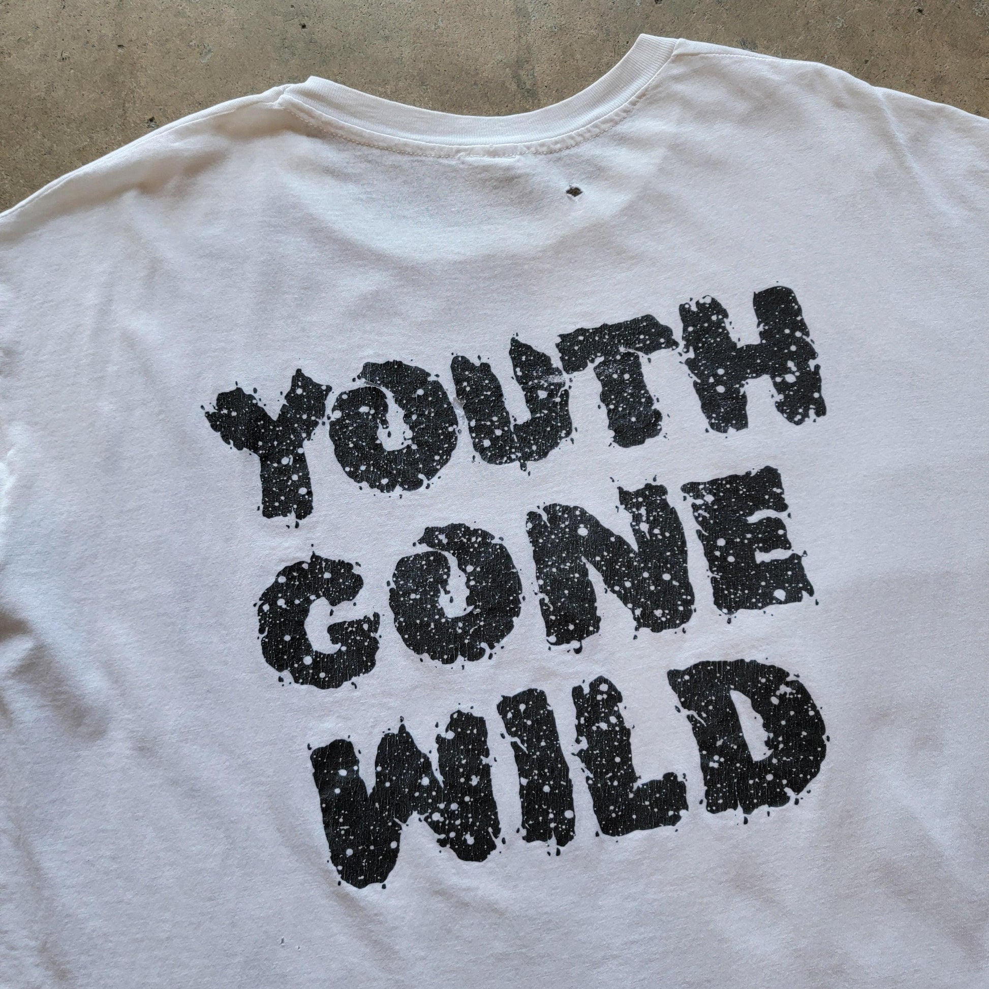 Vintage 80s Skid Row 'Youth Gone Wild' 2-Sided T-Shirt | Size XL/2XL | Glam Metal | Hair Metal | Single Stitch | Hard Rock | Street Metal