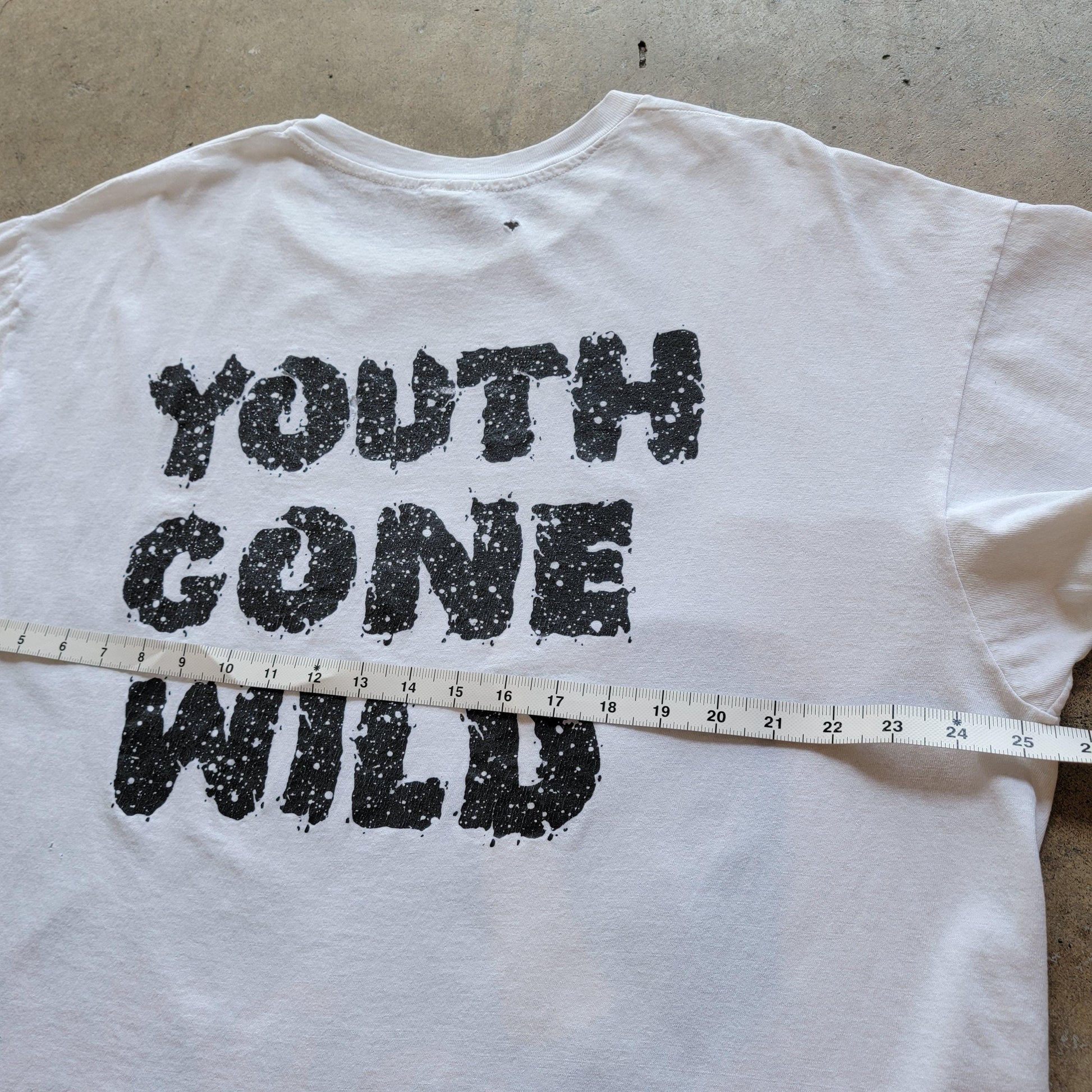 Vintage 80s Skid Row 'Youth Gone Wild' 2-Sided T-Shirt | Size XL/2XL | Glam Metal | Hair Metal | Single Stitch | Hard Rock | Street Metal