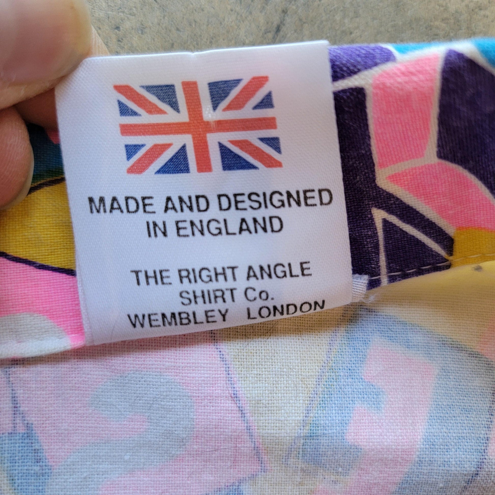 Vintage 80s Rolling Stone Print Button Up Shirt | Super Rare | XL | Right Angle | Button down | Cotton