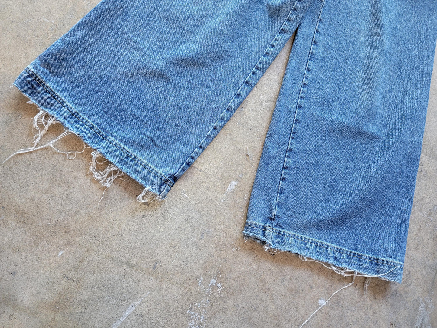Vintage 90s Jnco Jeans | Funky Basics | Size '30' fits 29" | Wide Leg | made in USA
