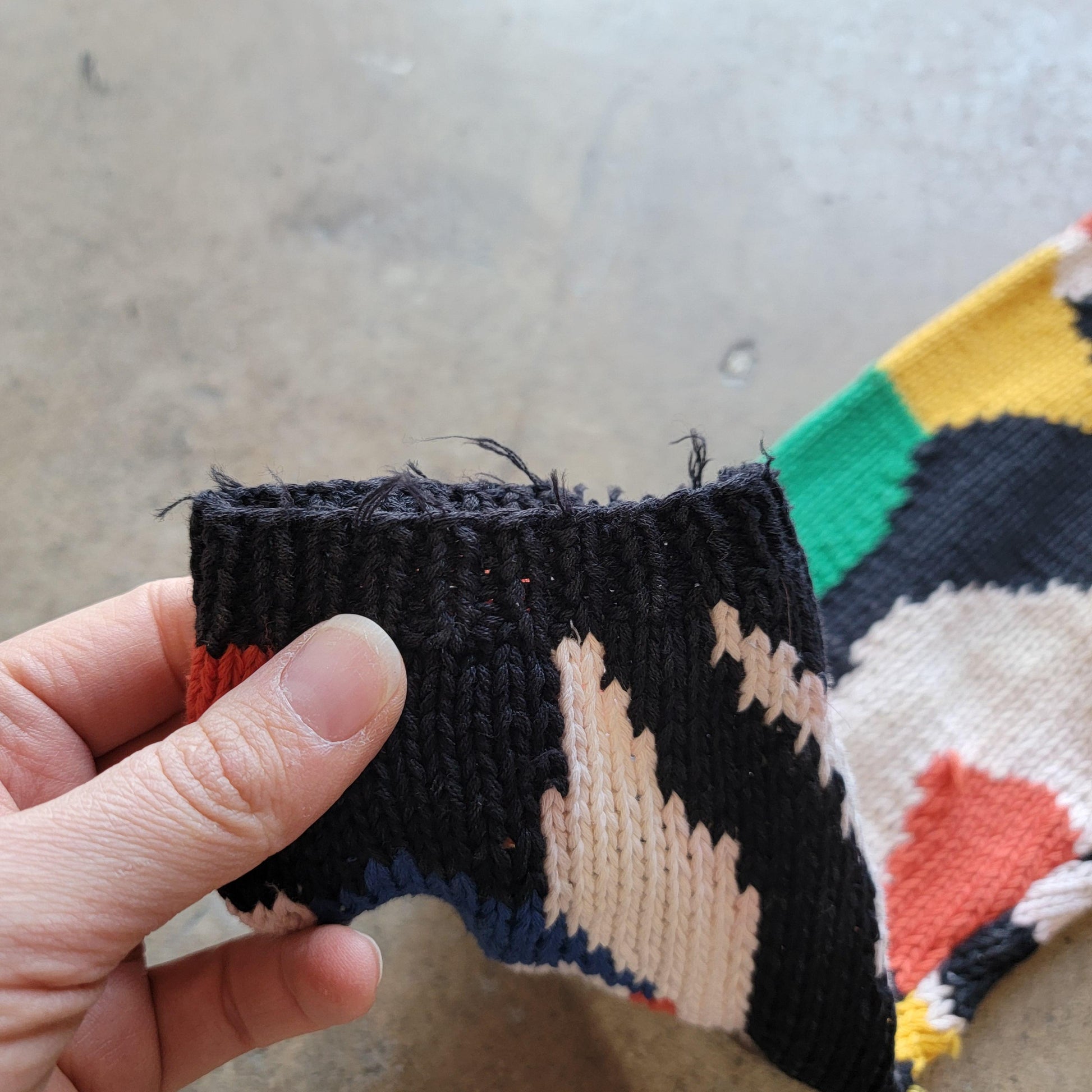 Vintage 80s Marilyn Monroe Andy Warhol Sweater | Hand Knit | Cotton | Size Medium | Chunky | Colourful | Rare | Pop Art