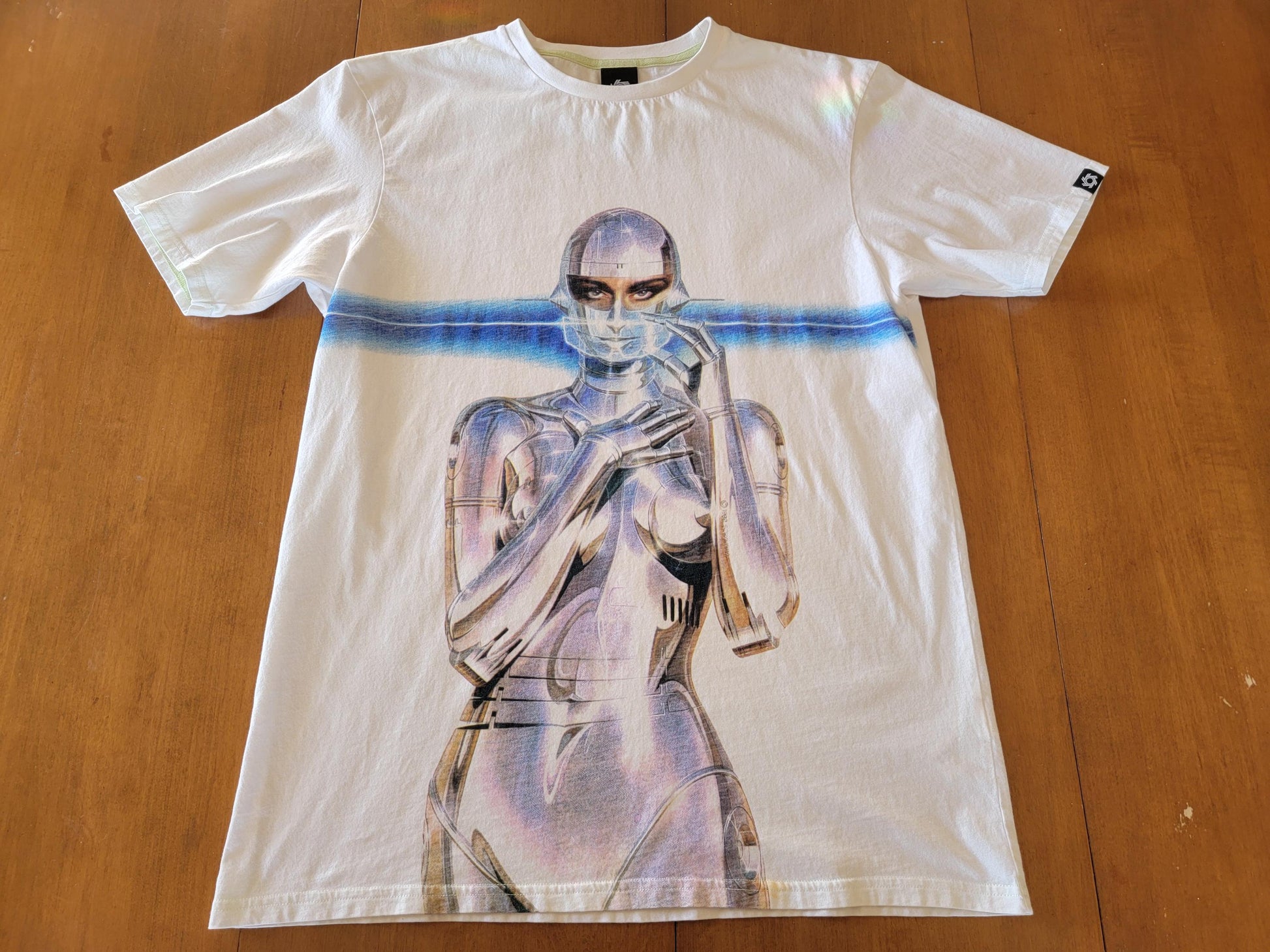 2009 Hajime Sorayama Sexy Robot T-Shirt | Medium to Large | Japanese Art | Sixpack France | Limited Edition | Super Rare | High Quality