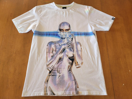2009 Hajime Sorayama Sexy Robot T-Shirt | Medium to Large | Japanese Art | Sixpack France | Limited Edition | Super Rare | High Quality