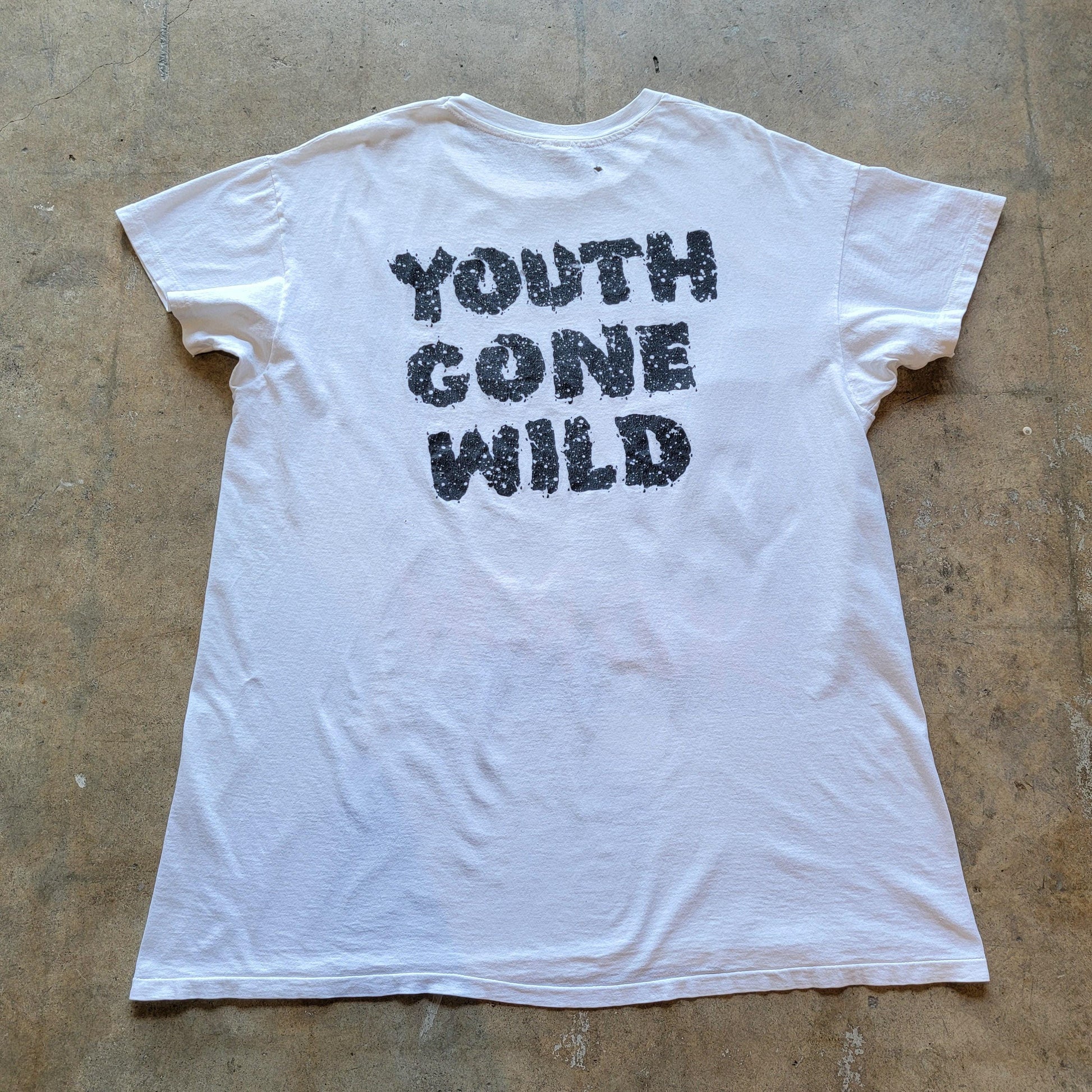 Vintage 80s Skid Row 'Youth Gone Wild' 2-Sided T-Shirt | Size XL/2XL | Glam Metal | Hair Metal | Single Stitch | Hard Rock | Street Metal