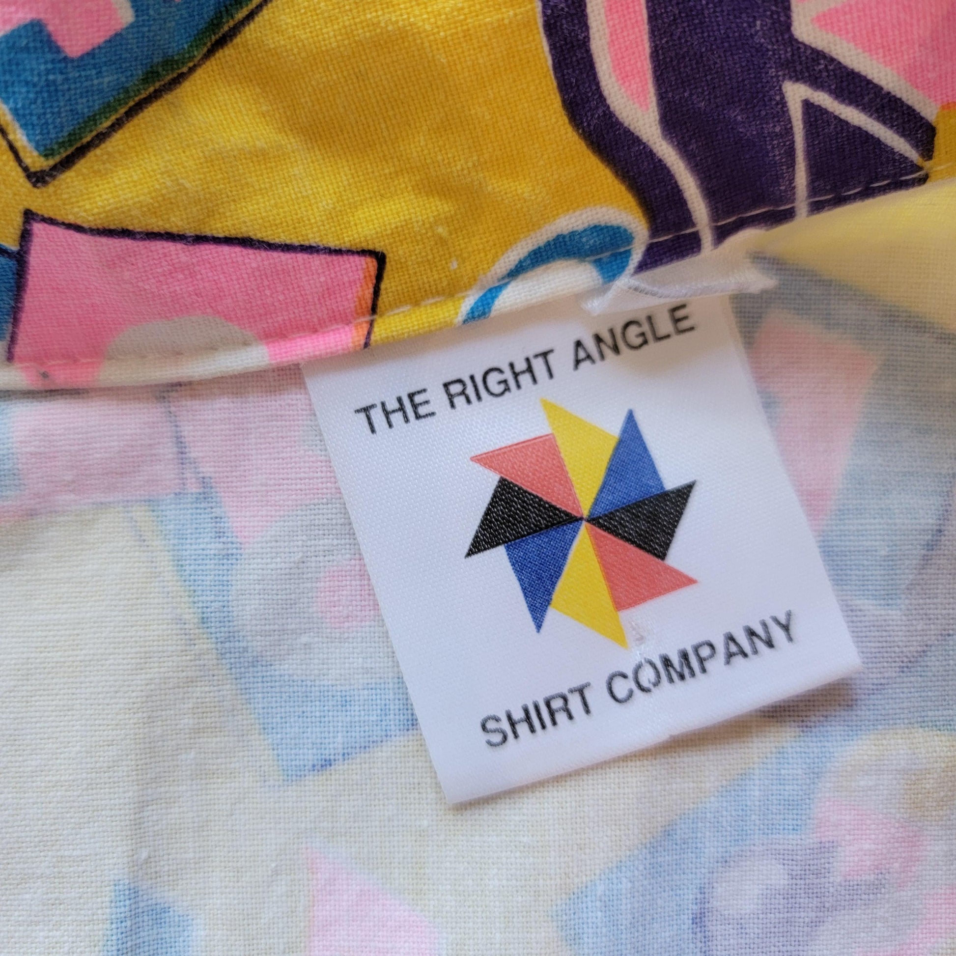 Vintage 80s Rolling Stone Print Button Up Shirt | Super Rare | XL | Right Angle | Button down | Cotton