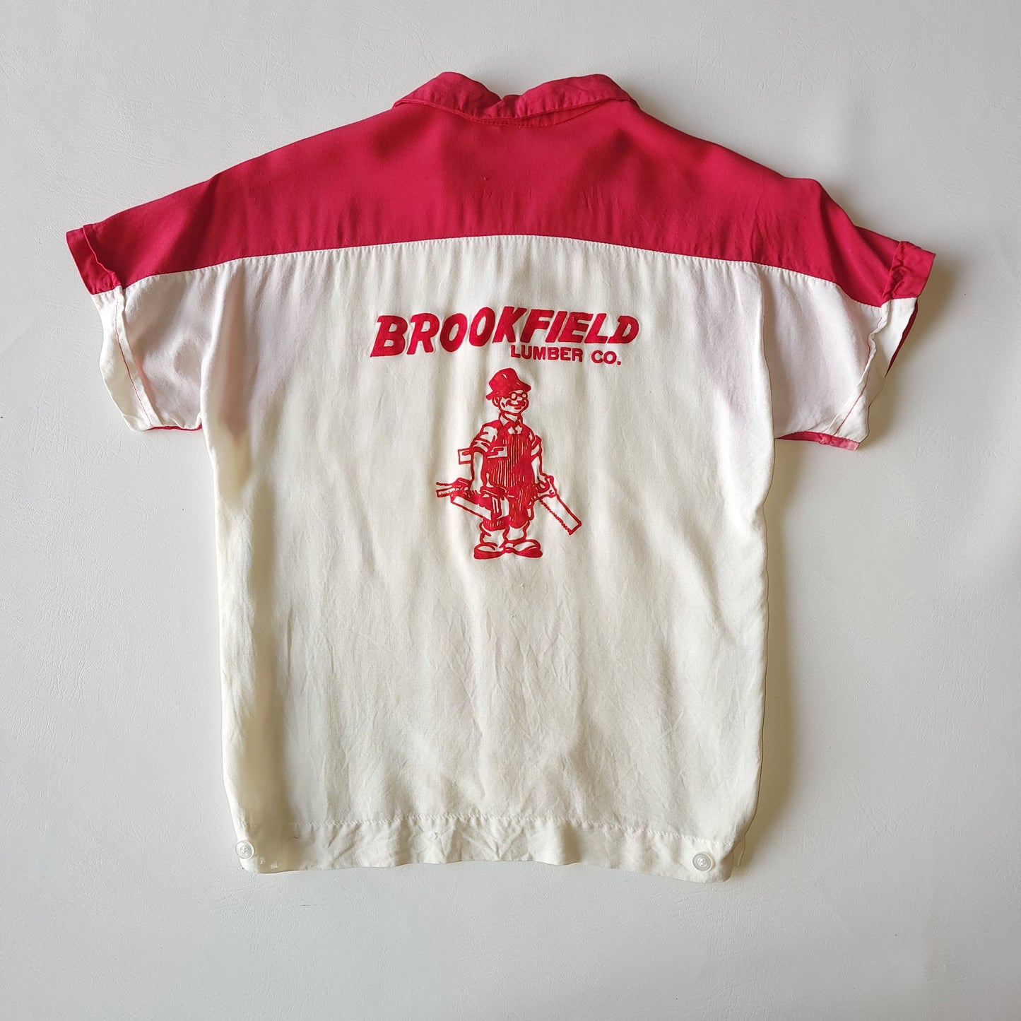 60s XS Rayon Bowling Shirt