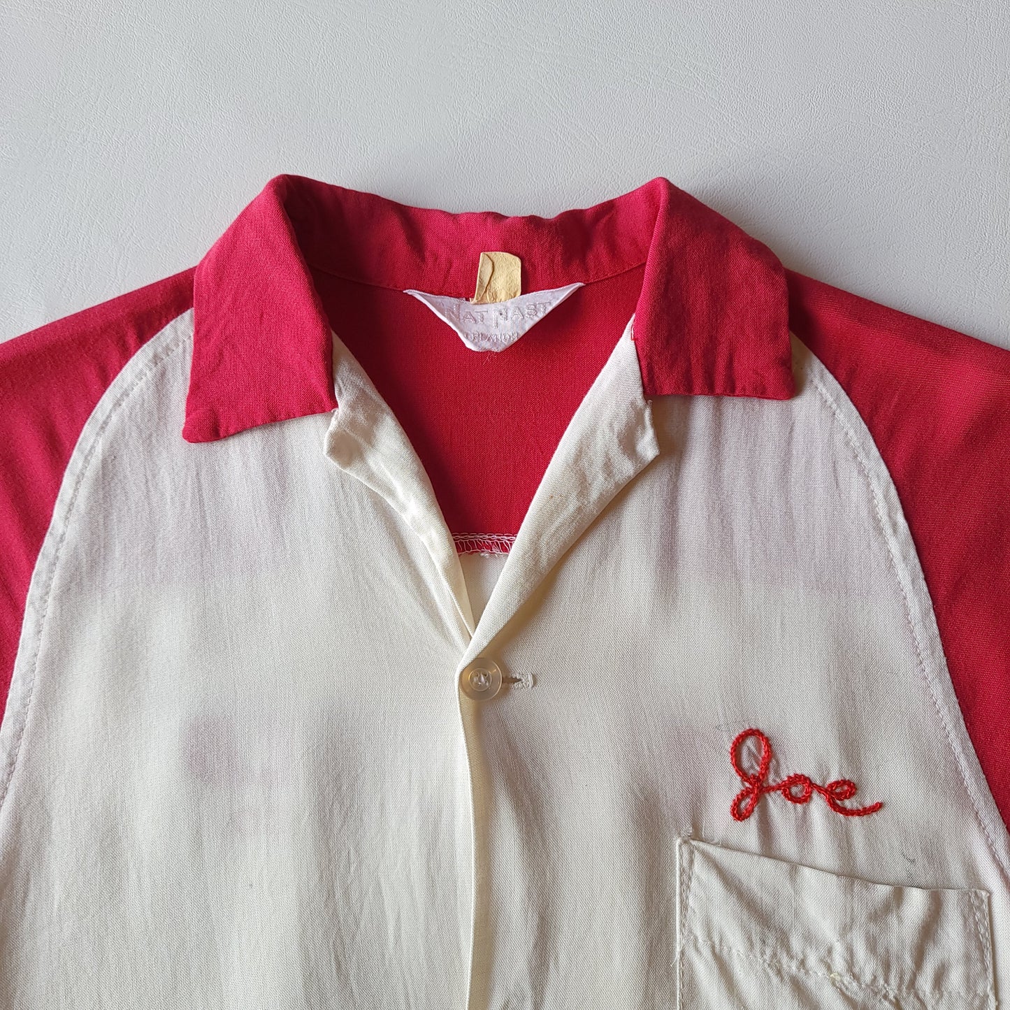 60s XS Rayon Bowling Shirt