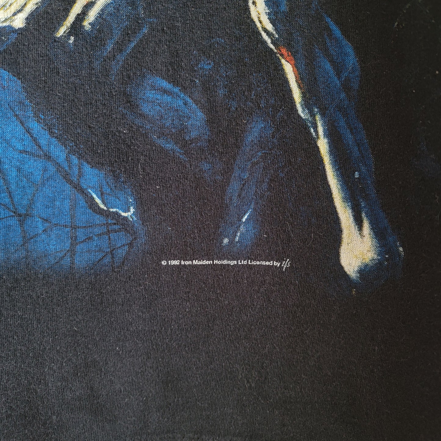 Vintage 1992 Iron Maiden Fear of The Dark Shirt | XL
