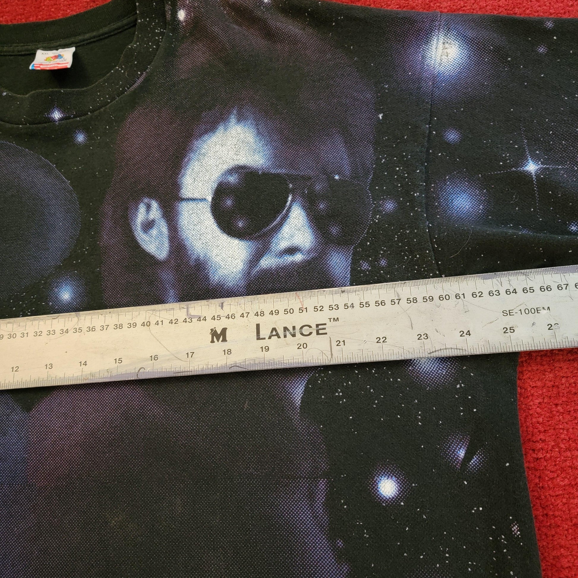 Vintage 90s Brooks & Dunn All Over Print T-shirt | Size XXL | Fruit of the Loom