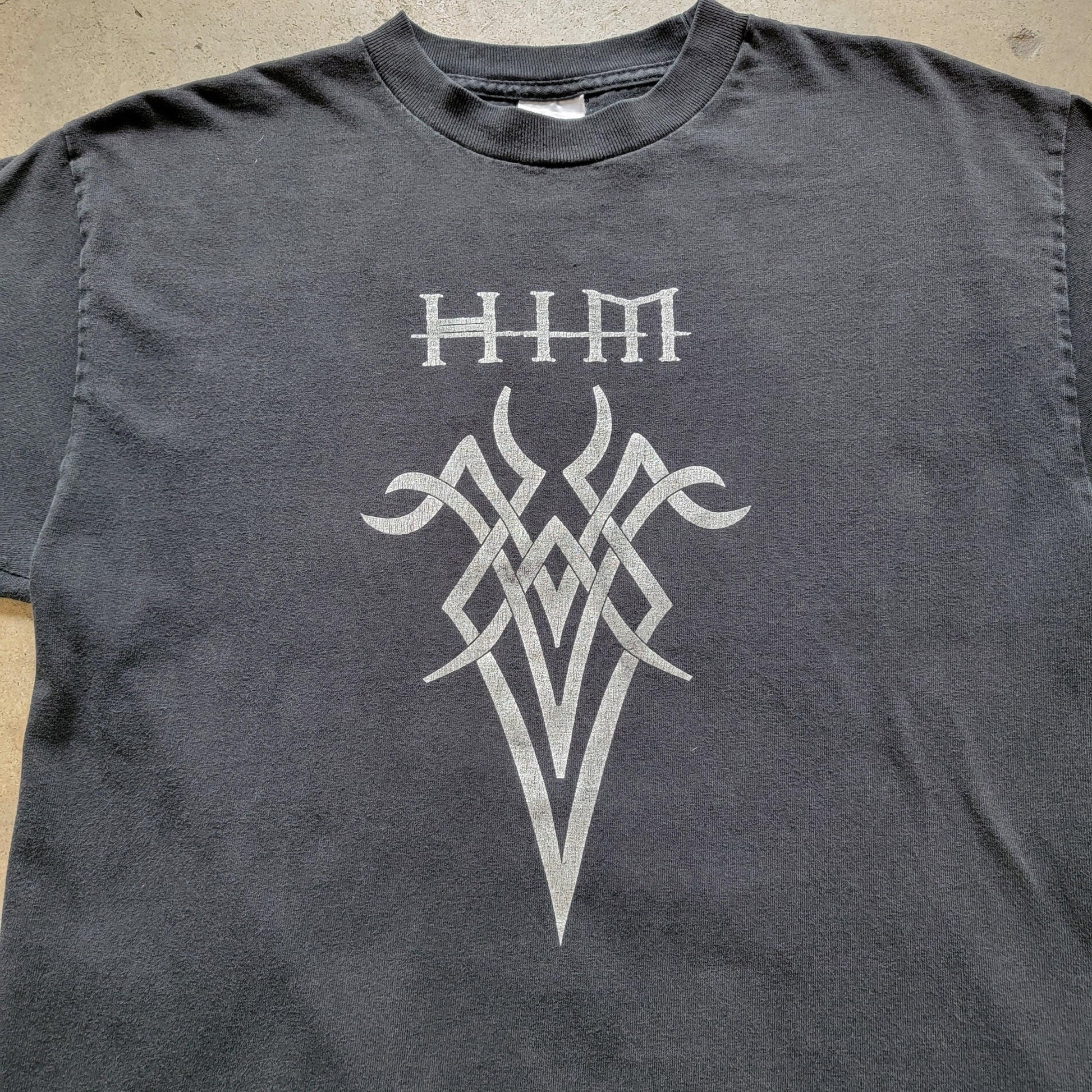 Vintage 2004 HIM Heartagram T-shirt | His Infernal Majesty | Goth Rock | CKY