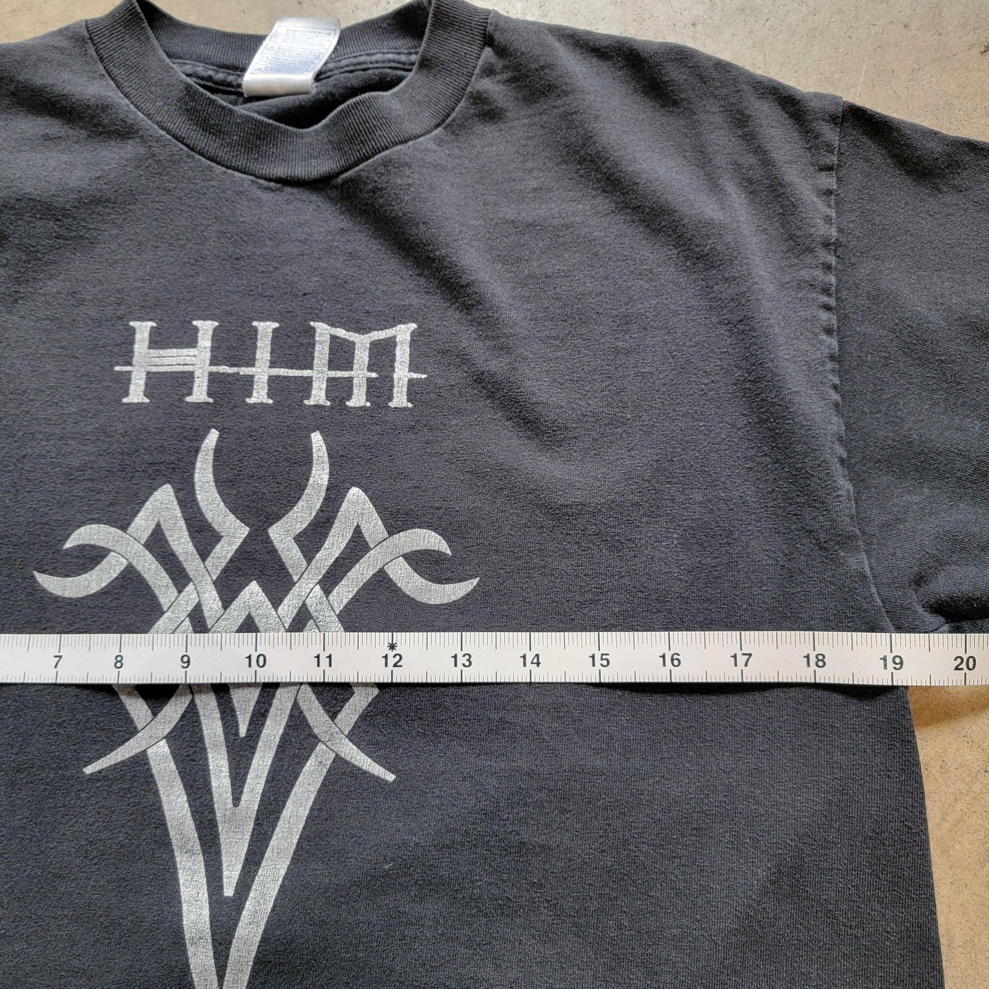 Vintage 2004 HIM Heartagram T-shirt | His Infernal Majesty | Goth Rock | CKY