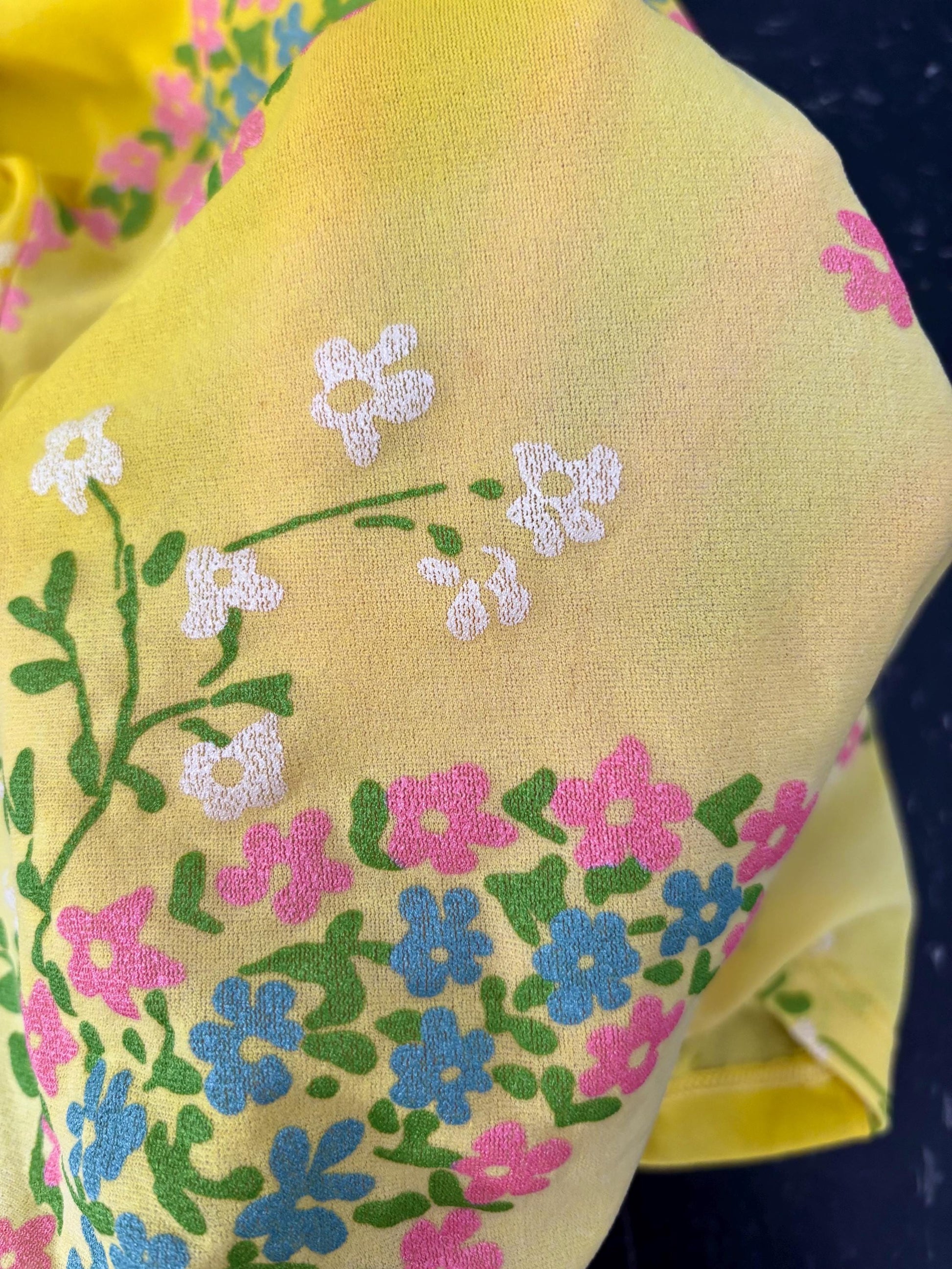 Vintage 90’s Byblos Blu mesh top | Baby tee | Fits Small | Italian Designer | Mesh | floral