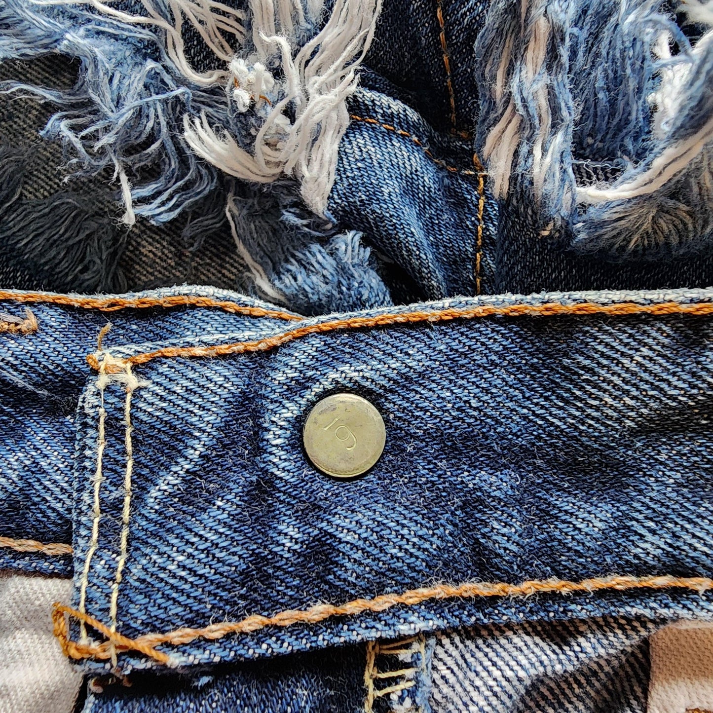 Vintage Early 70s Levi's Cut-off Shorts | 501s | Redlines | Selvedge | small e | Lemon stitching | XS | 25 waist