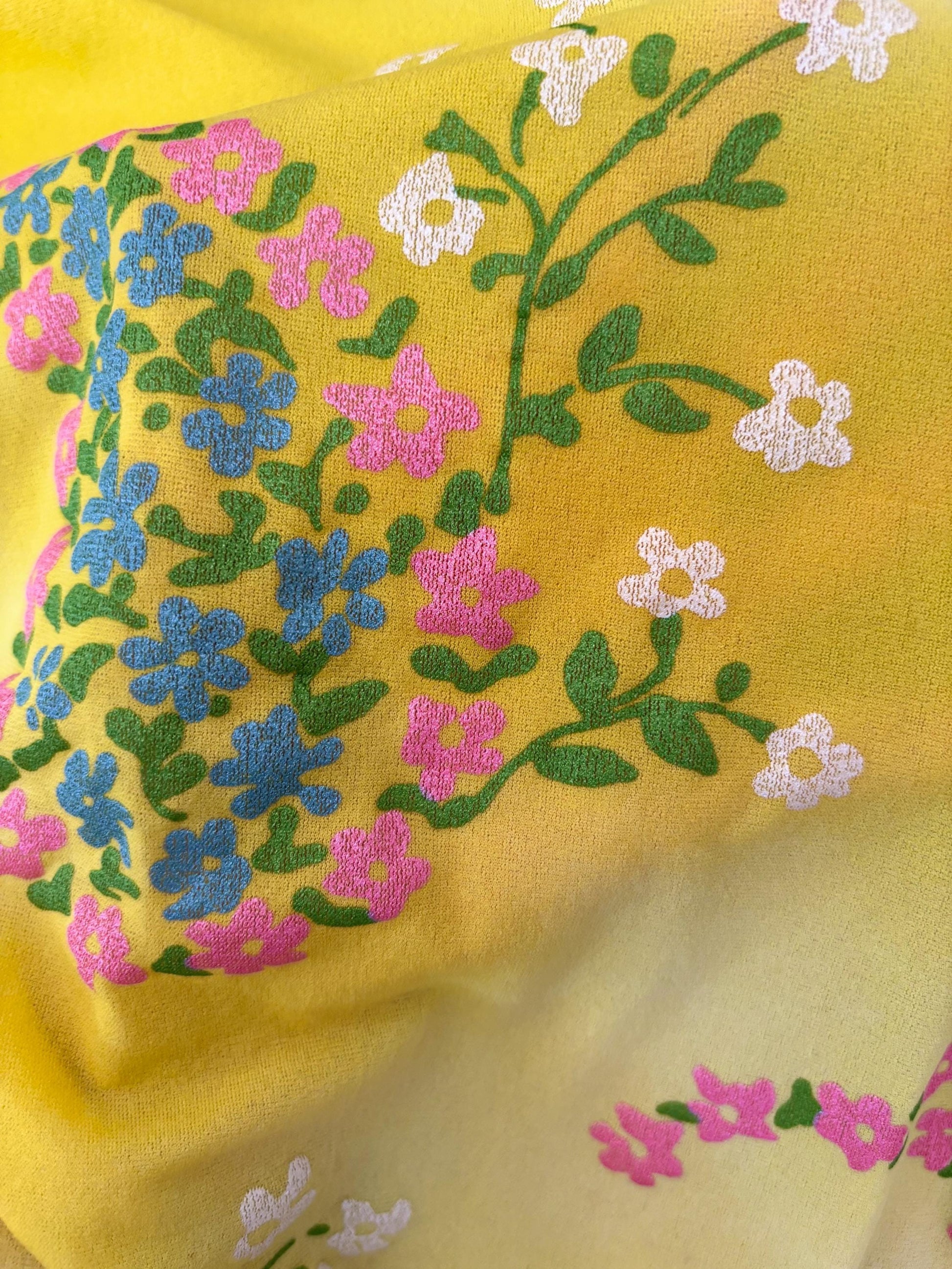 Vintage 90’s Byblos Blu mesh top | Baby tee | Fits Small | Italian Designer | Mesh | floral