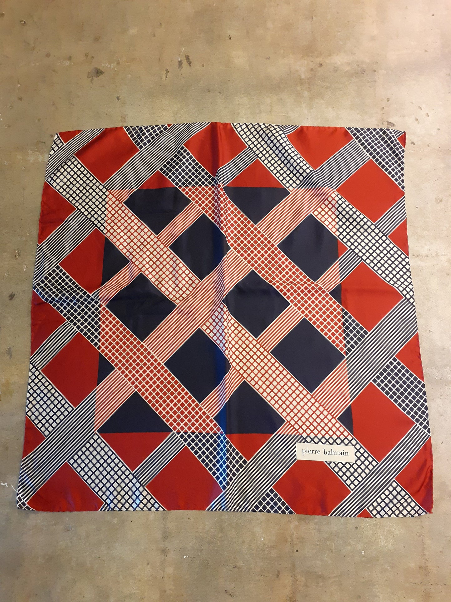 Pierre Balmain Silk Scarf